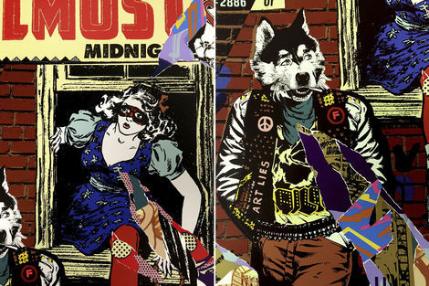 <p>Eastern Suspenso<br/>
24 Color Silkscreen Print</p>