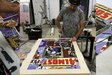 <p>Eastern Suspenso<br/>
24 Color Silkscreen Print</p>